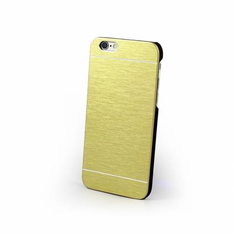 Coque iPhone 6 aspect métal brossé / 4,7